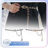 Women's Belt Chain Belt Premium Chain Belt Women's Leather Knit Chain Belt