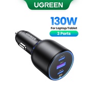 UGREEN 130W 1A2C Car Charger / 75W 2C1A Car Charger PPS/PD3.0/QC3.0 12-24V Wide Voltage Multi-Protoc