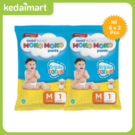 Genki Moko Moko Pants Medium Isi 6 X 2 Renceng