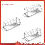 【Chuangtfx03】BBQ Chicken Wings Legs Grill BBQ Cooking Rack BBQ Chicken Legs Oven Grill Kitchen Utens