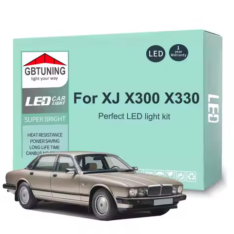 21Pcs Car Accessories For Jaguar XJ X300 X330 XJ6 XJ12 XJR 1994-1997 Canbus Vehicle Reading Trunk LE