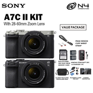 Sony A7C II / A7CII Mirrorless Camera Body & 28-60mm Lens ( 1+1 Year Sony Malaysia Warranty)