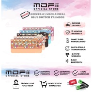 Mofii Geezer G7 Wireless/Wired/Bluetooth 3-mode Rechargeable Mechanical Gaming Keyboard Blue Switch