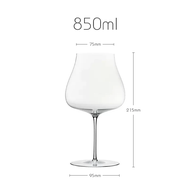 ㊖AMAZE㊖ JINYOUJIA-Super Thin Crystal Wine Glass Handmade Perfect Flawless Goblet Big Belly Red Wine