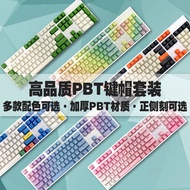 Ready stock keycaps High quality PBT mechanical keyboard special personal key cap 87/104/108 key IKB