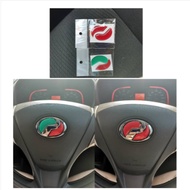 Perodua Myvi/Bezza/Aruz/Axia Steering Logo Sticker