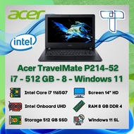 ACER TRAVELMATE P214 LAPTOP NOTEBOOK - CORE I7 - 512 GB - 8 - WINDOWS