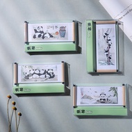 【Shipment Within 24 Hours‌】 New Chengdu Culture Cute Panda Fridge Magnet Scroll Refrigerator Sticker