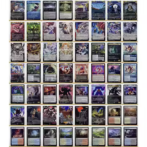Tcg Proxy Cards Custom 56-Card Proxy Deck Set–High Quality The One Ring Complete Tabletop Strategy C