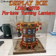 ❤️Lego Chinese New Year Series Chinese Style 80116 Fulai Running Light Building Block Storage Box