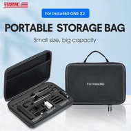 【Penka shop】 Action Camera Accessories Storage Bag Handbag Carrying Case Compatible For Insta360 One X2 Panoramic Camera