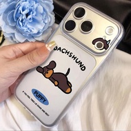 Brown dog. Suitable for iPhone 16p17 phone case Phone 15 soft case 14111213