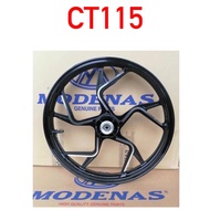 ORIGINAL SPORT RIM FRONT RIM DEPAN FRONT RIM GELONG GELUNG BEARING COLLAR ORIGINAL MODENAS CT115 CT1