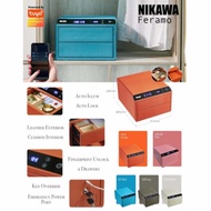🛡SAFE BOX🛡 NIKAWA Feramo Premium Leather Stylish 5 Colors Tuya Smart App Biometric Pin Key Security 