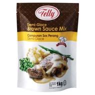 Telly DEMI GLACE BROWN SAUCE/ CAMPURAN SOS PERANG