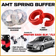♾️ For Proton Saga BLM FLX AMT Car Spring Buffer Shock Absorber Spring Rubber Bumper Cushion Transparent Silicone Buffer