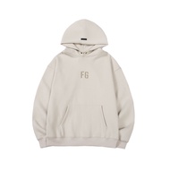 ❤❀ [Ready Stock] ❤ FOG ESSENTIALS ABC Letter Printing Long Sleeve Pure Cotton Fleece Couple Hoodies 