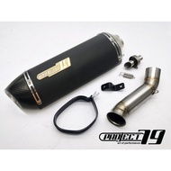 Project79 KTM Duke790 Exhaust Ekzos Short Slip on Tabung Project 79 Muffler Duke 790 Accessories Mot