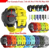 26mm 22mm 20MM Straps For Garmin Fenix 7X 7 7S 6x 6S Pro 5 Plus G1 945 Epix Pro Instinct Smartwatch Easyfit Wristband Bracelet