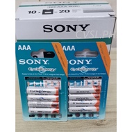 Sony rechargeable battery (AAA)(AA) 4in1 cvsl.ph