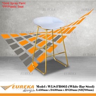 EUREKA Simple Plastic Seat Bar Chair Stool (Delivery & Installation Within Klang Valley Only) FB005