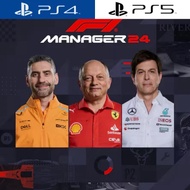 (NEW) F1 Manager 2024 Full Game (PS4 & PS5) Digital Download