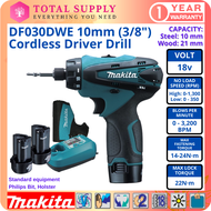 DF030DWE MAKITA 10mm (3/8") 10.8V Cordless Driver Drill DF030 DF030D