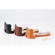 Suitable for Canon 5D4 5D3 Leather Case 5DIV 6d2 SLR Camera Bag Base Protective Case