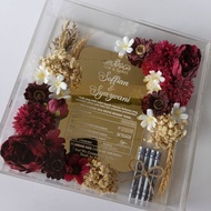 FRAME MAS KAHWIN SIAP DECO | MAHAR HANTARAN PERKAHWINAN GUBAHAN DULANG
