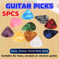 BD Guitar Pick 0.5mm 1mm Colorful Picks Acoustic Electric Folk Guitar Bass Ukulele