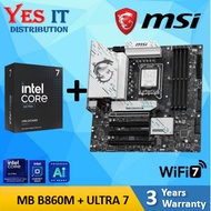 MSI B860M GAMING PULS WIFI(LGA1851/D5/WIFI7)+Intel Ultra5 225/225F/235/245K/245KF / Ultra7 265/265F/