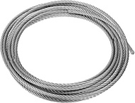 uxcell 1/4" (6mm) 25ft (8m) 304 Stainless Steel Cable Wire Rope 7 x 19 Strands Core Aircraft Wire fo