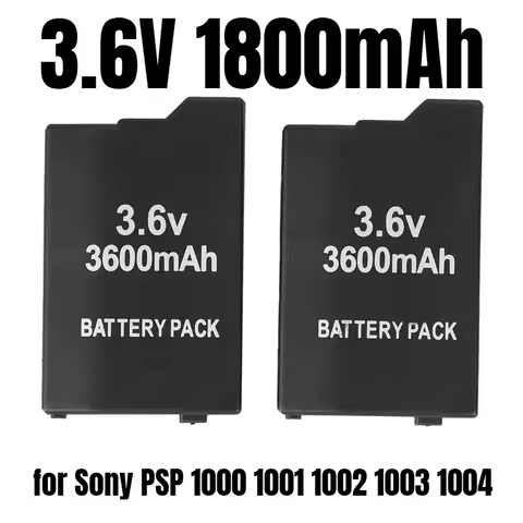 NEW 1-10pcs 3.6V1800mAh Battery for Sony PSP 1000 1001 1002 1003 1004 for Sony PSP Replacement Batte