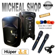 speaker portable huper JL12 original, huper jl 12 speaker bluetooth