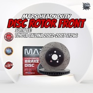 MARS DISC ROTOR FRONT & REAR FOR TOYOTA CALDINA 2002-2007 ST246