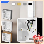 [DLIFE]86 Type Switch Socket Box 86TypeExternal Junction Box For Wall Installation