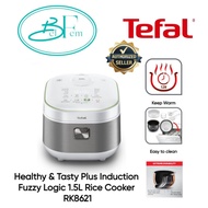 Tefal RK8621 Induction Fuzzy Logic Rice Cooker 1.5L - Low GI, 12 Programmes, Removeable Lid, 8 cups