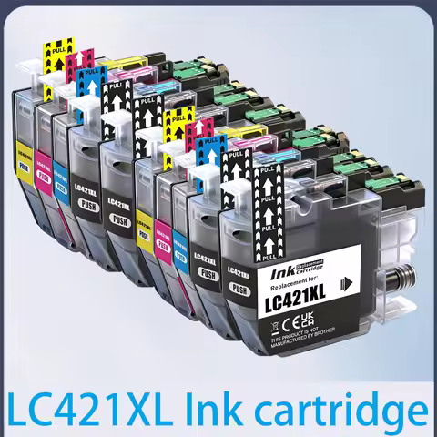For Brother LC-421 LC421XL LC421 Ink Cartridge Compatible For Brother DCP-J1050DW DCP-J1140DW DCP-J1