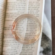 櫻花瑪瑙手鐲(荔枝凍牛血紅)