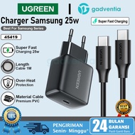 UGREEN Charger Set Fast Charging USB Type C 25w 35W USB Port Type C Adapter For Samsung iphone 15 16