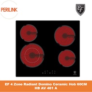 EF 4 Zone Radiant Domino Ceramic Hob 60CM  HB AV 461 A