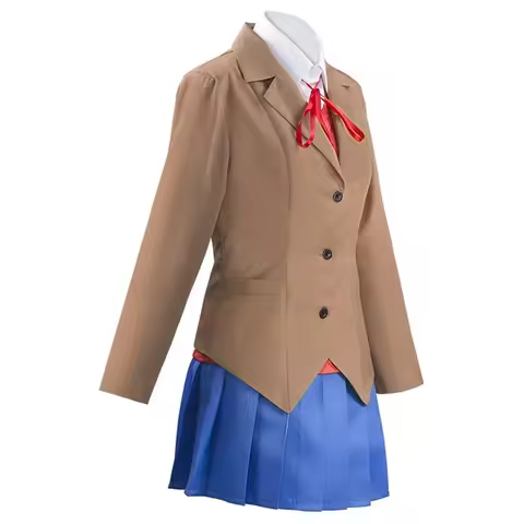 Halloween Monika Cosplay Anime Doki Doki Club de littérature Sayori Yuri Natsuki Cosplay Costume éco