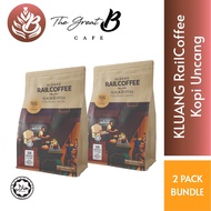 Bundle : Original Kluang Rail Coffee - Kopi Uncang 20s x 15gm x 2packs