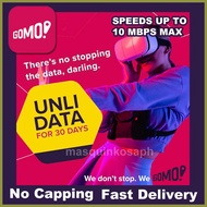 ✁ ❐ ✢ GOMO SIM 30 Days Unlimited Data