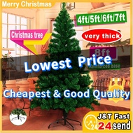 5/6/7ft Christmas Tree With Metal Stand For Home Xmas Tree Slim With Decoration On Party Decor