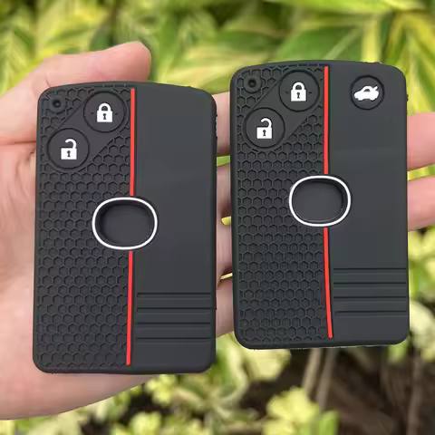 Silicone Remote Car Key Cover Case For Mazda 3 5 6 Cx-7 Cx-9 Cx7 Cx9 Miata Mx5 Verisa Premacy Rx8 Mx