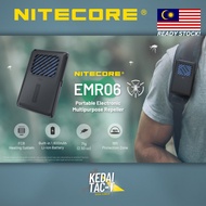 NITECORE EMR06 - Portable Rechargeable Mosquito Repeller - ORIGINAL - Ready Stock in MALAYSIA from K