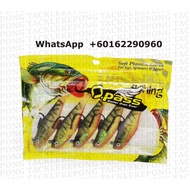 OPASS Fishing lure OS101 SOFT MINNOW SHAD LURE soft plastic minnow