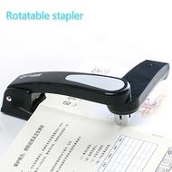 360 rotatable Heavy Duty Stapler Use 24/6 Staples Effortless Long Stapler School Paper Staplers Offi