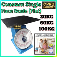 30KG/60KG/100KG Constant Scale Timbang Kitchen Scale Single Face Penimbang Mechanical Kitchen Weight
